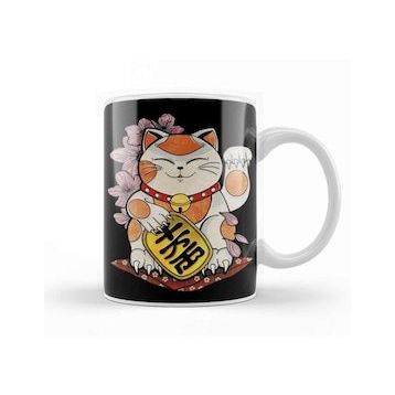 Baskı Dükkanı Lucky Neko Kupa