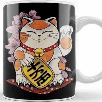 Baskı Dükkanı Lucky Neko Kupa