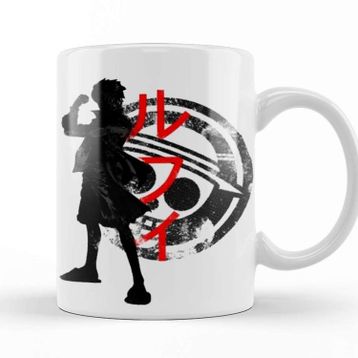 Baskı Dükkanı Luffy Kupa