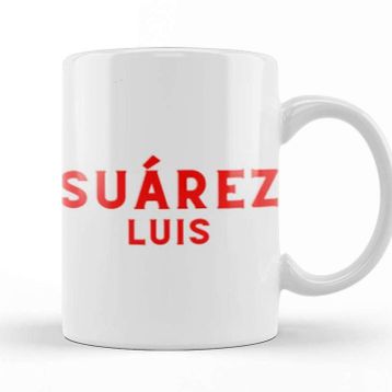 Baskı Dükkanı Luis Suarez Carton Art Kupa