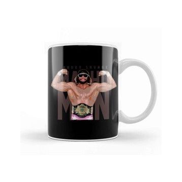 Baskı Dükkanı Macho Man Cream Kupa