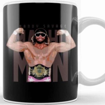 Baskı Dükkanı Macho Man Cream Kupa