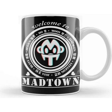 Baskı Dükkanı Madtown Logo Welcome Smaller Kupa