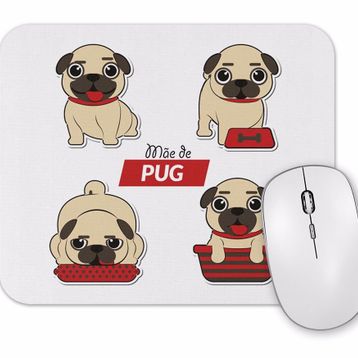 Baskı Dükkanı Mae De Pug Köpek Mouse Pad