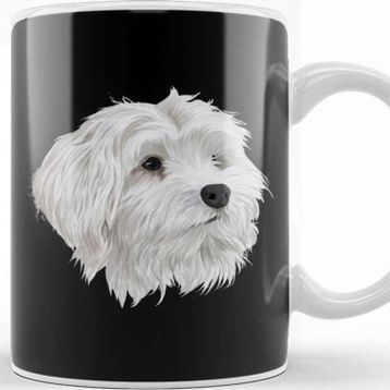 Baskı Dükkanı Maltese Dog 01 Kupa