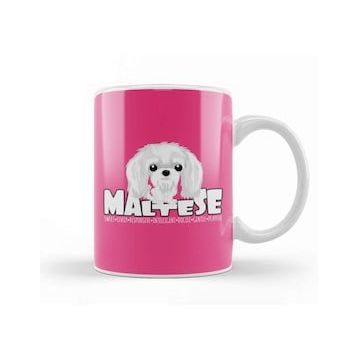 Baskı Dükkanı Maltese Dog 02 Kupa