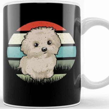 Baskı Dükkanı Maltese Dog 03 Kupa
