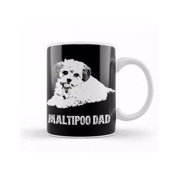 Baskı Dükkanı Maltipoo Dad 01 Kupa
