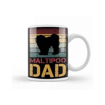 Baskı Dükkanı Maltipoo Dad 01 Kupa