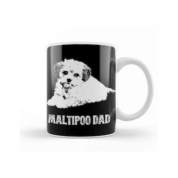 Baskı Dükkanı Maltipoo Dad 01 Kupa