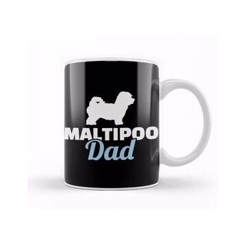 Baskı Dükkanı Maltipoo Dad 02 Kupa