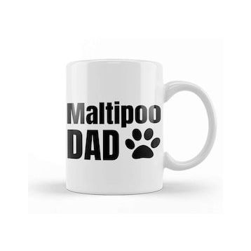 Baskı Dükkanı Maltipoo Dad 02 Kupa