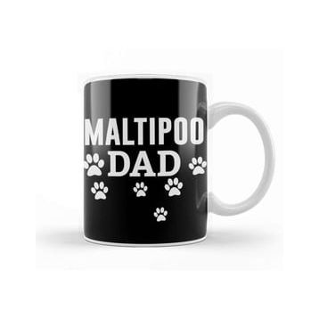 Baskı Dükkanı Maltipoo Dad 02 Kupa
