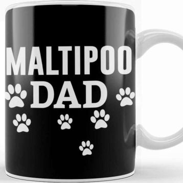 Baskı Dükkanı Maltipoo Dad Kupa