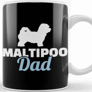 Baskı Dükkanı Maltipoo Dad Kupa