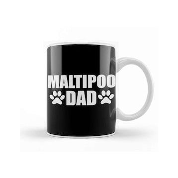 Baskı Dükkanı Maltipoo Dog Dad Gift Kupa