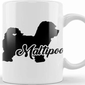 Baskı Dükkanı Maltipoo Mama 01 Kupa