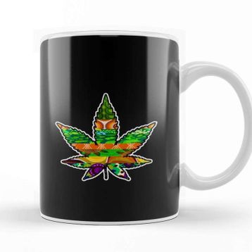Baskı Dükkanı Marijuana 01 Kupa