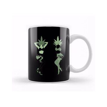 Baskı Dükkanı Marijuana 02 Kupa