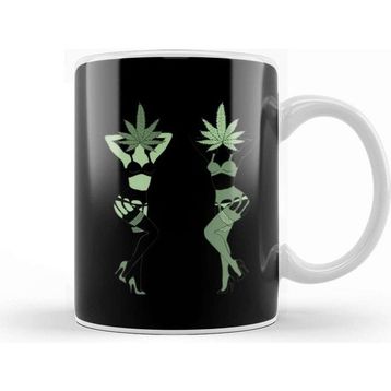 Baskı Dükkanı Marijuana 02 Kupa