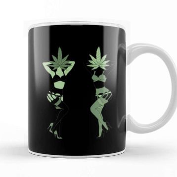 Baskı Dükkanı Marijuana 02 Kupa