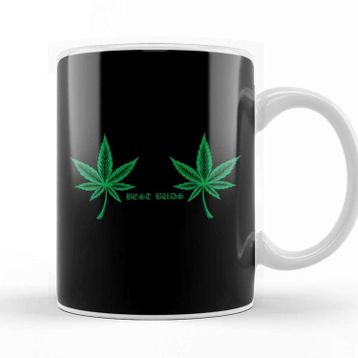 Baskı Dükkanı Marijuana Best Buds Kupa