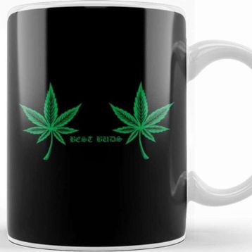 Baskı Dükkanı Marijuana Best Buds Kupa