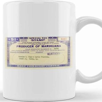 Baskı Dükkanı Marijuana Certificate Marijuana Sertifika Kupa