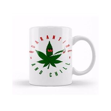 Baskı Dükkanı Marijuana Funny Quote Kupa