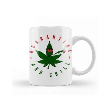 Baskı Dükkanı Marijuana Funny Quote Kupa
