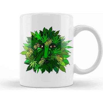 Baskı Dükkanı Marijuana Greenman Kupa