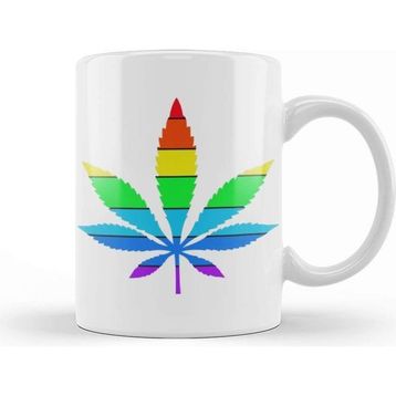 Baskı Dükkanı Marijuana Leaf 02 Kupa