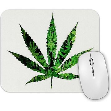 Baskı Dükkanı Marijuana Mouse Pad
