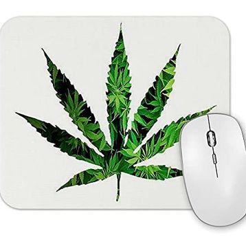 Baskı Dükkanı Marijuana Mouse Pad