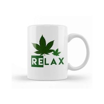 Baskı Dükkanı Marijuana Relax Kupa