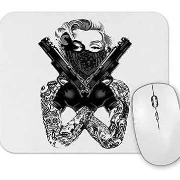Baskı Dükkanı Marilyn Justiceira Mouse Pad