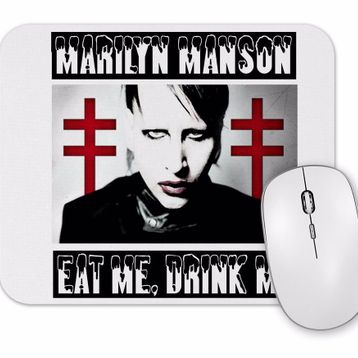 Baskı Dükkanı Marilyn Manson Mouse Pad
