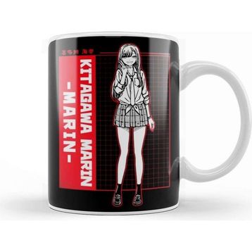 Baskı Dükkanı Marin Kitagawa Red Line Kupa