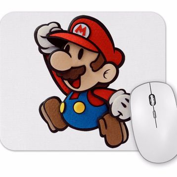 Baskı Dükkanı Mario 01 Mouse Pad