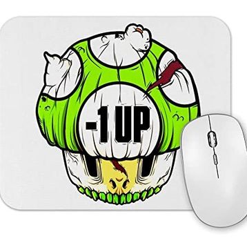 Baskı Dükkanı Mario Cogumelos Mouse Pad