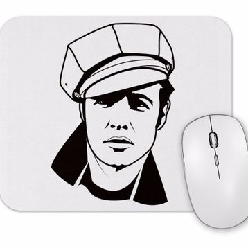 Baskı Dükkanı Marlon Brando Mouse Pad