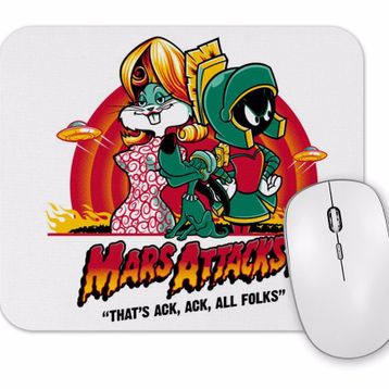Baskı Dükkanı Mars Attacks Mouse Pad