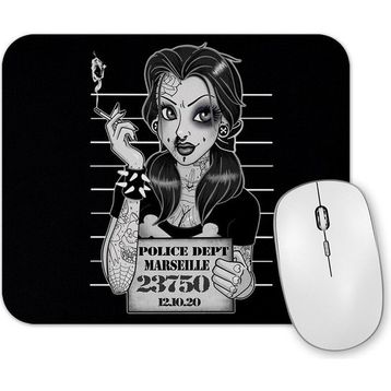 Baskı Dükkanı Marseille Off Mouse Pad