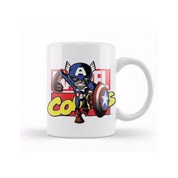 Baskı Dükkanı Marvel Comics Capitan América Kupa