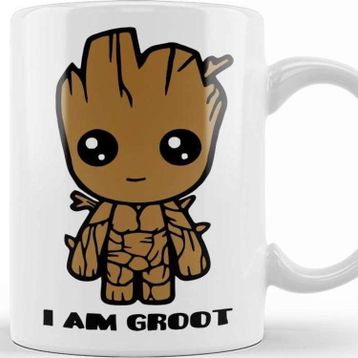 Baskı Dükkanı Marvel Groot 2 I am Groot Kupa