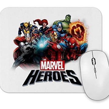 Baskı Dükkanı Marvel Heroes Mouse Pad
