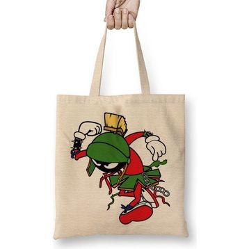 Baskı Dükkanı Marvin the Martian Jerks Bez Çanta