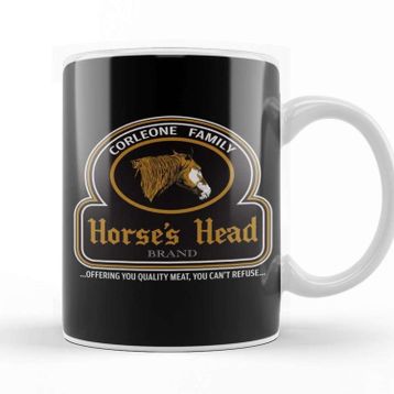 Baskı Dükkanı Mash Up Horses Head Kupa