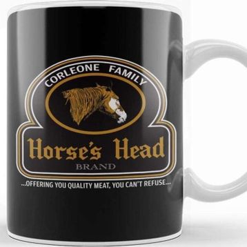 Baskı Dükkanı Mash Up Horses Head Kupa