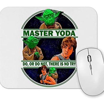 Baskı Dükkanı Master Yoda Mouse Pad